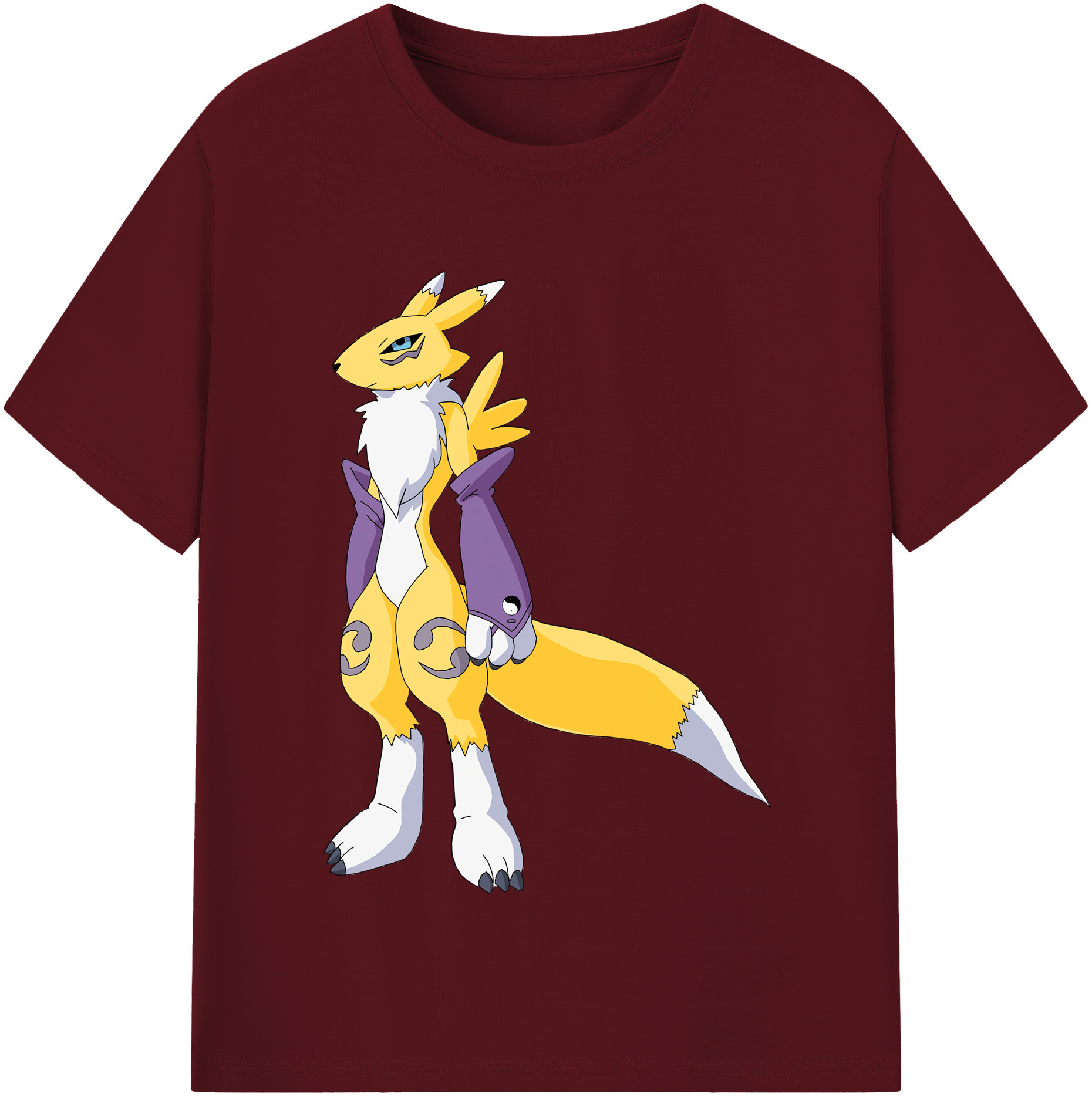 （画像用） Digimon デジタルモンスター/デジモン 綿100％半袖Tシャツ（フロントプリント）